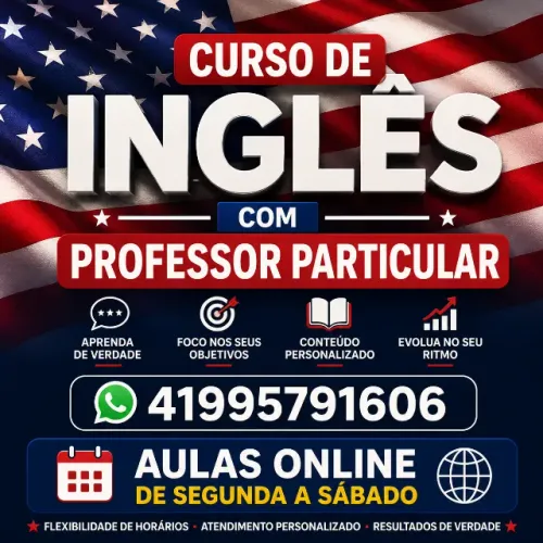Aprenda Inglês com professor particular