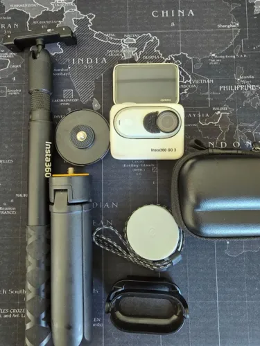 Câmera De Ação Insta360 Go 3 128b - Branca