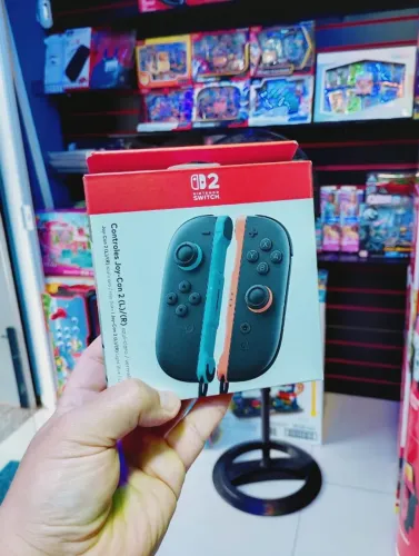 Controle Joy-Con 2 Nintendo Switch 2 Azul e Vermelho - Original - Lacrado