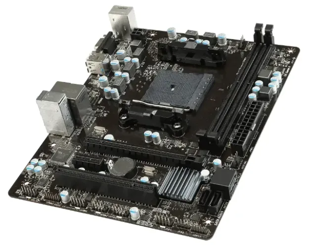 Placa Mãe Msi A68hm-e33 V2 Amd Socket Fm2+ / Ddr3 E Hdmi Preto / Placa Mãe