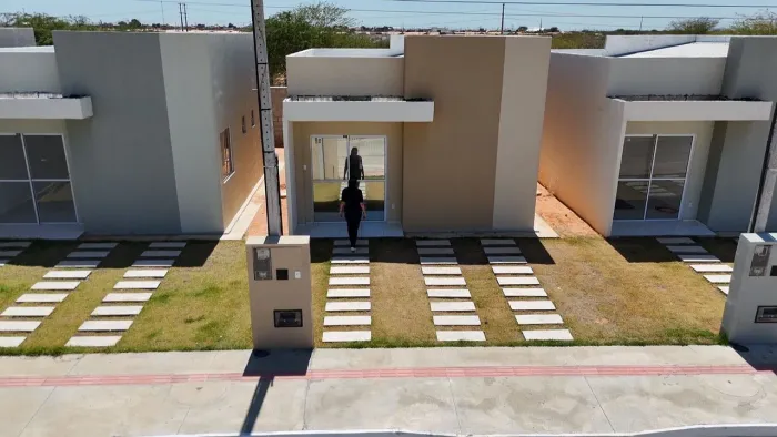 Casa com dois quartos no condomínio Sunville