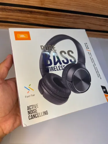 Fone de ouvido Headphone sem Fio Pure Bass 520 jbl Rose an2