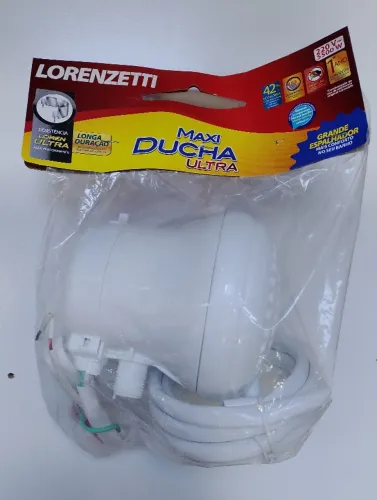 Chuveiro Elétrico Lorenzetti Maxi Ducha Ultra 5500w 220v Branco