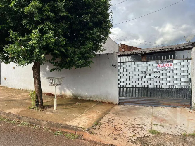 Casa com 2 dormitórios para alugar, 100 m² por R$ 1.500,00/mês - Jardim Palmas - Londrina/