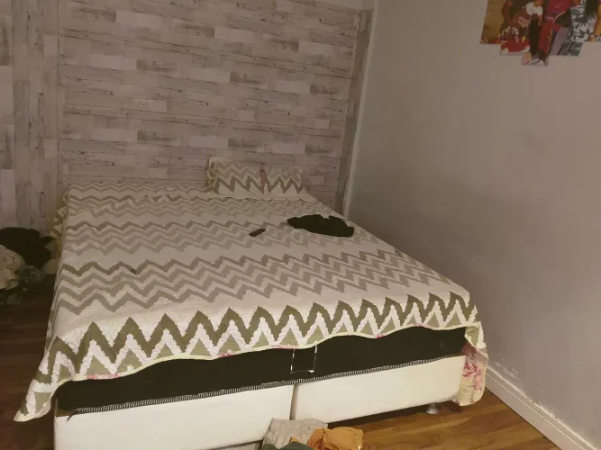 Vendo cama Queen com colchão 