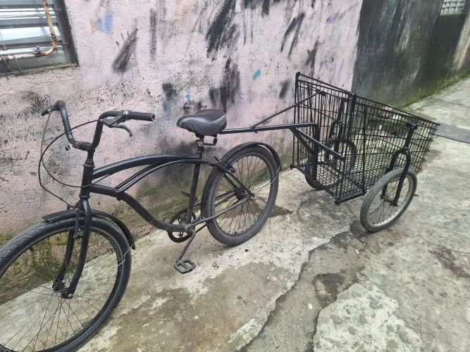 Carretinha de baike removivel