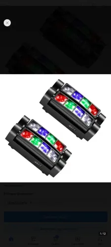 Iluminação dj venda