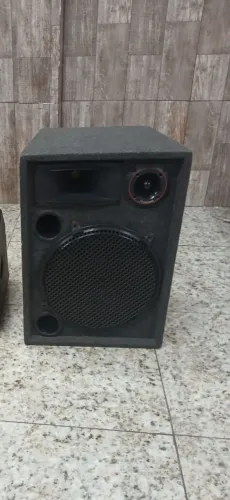 Kit 2 Caixas de Som com Pedestais