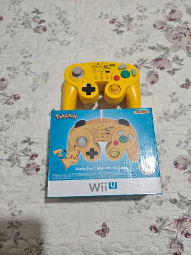 Controle WIIU PIKACHU HORI