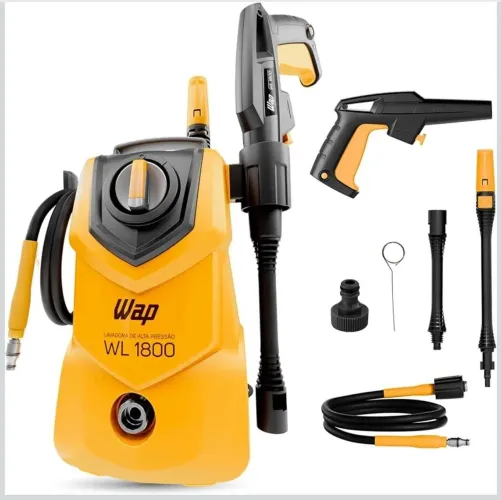 Lavadora Alta Pressão WAP WL 1800 Original + Acessórios Completa