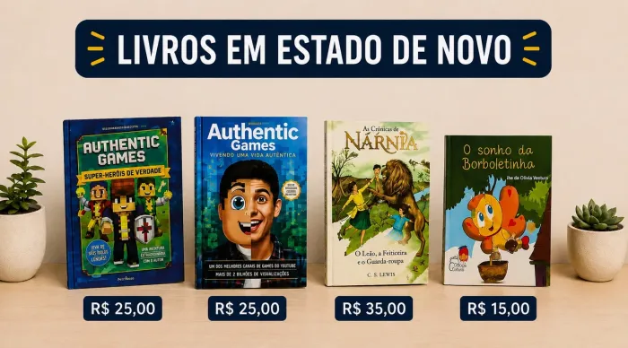 Livros estado de novo 