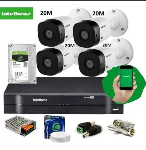 Kit segurança eletrônica