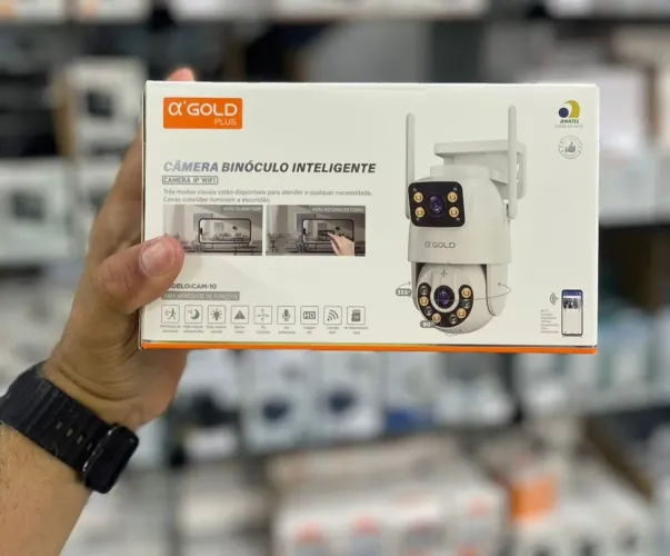 Câmera de Segurança Wifi Full HD (SOMOS LOJA)