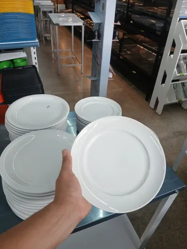 Prato para Sobremesa Porcelana 21 cm