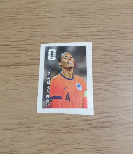 Figurinha 10CC - Virgil Van DIJK (NED) Coca Cola