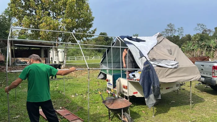 Vende se carretinha camping trabucar 