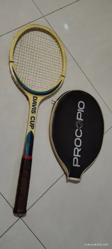Raquete de tênis Procópio Davis Cup (dec 60/70)