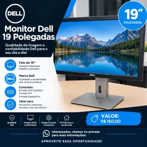 Monitor Dell 19 Polegadas