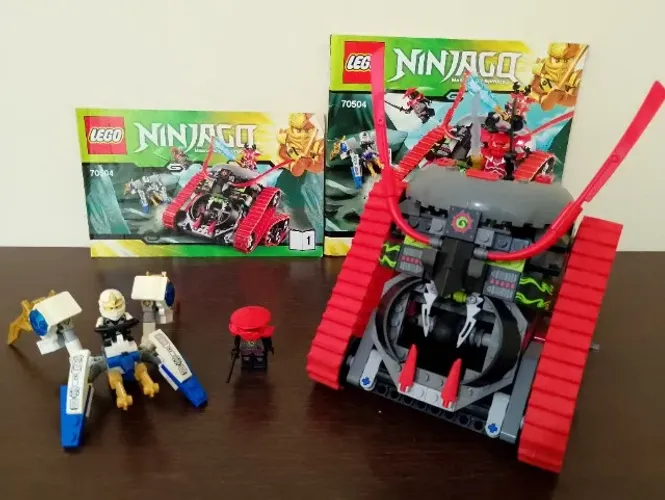 Lego Ninjago 70504 - Tanque Devastador - Completo