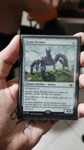 magic the gathering: carta trono errante