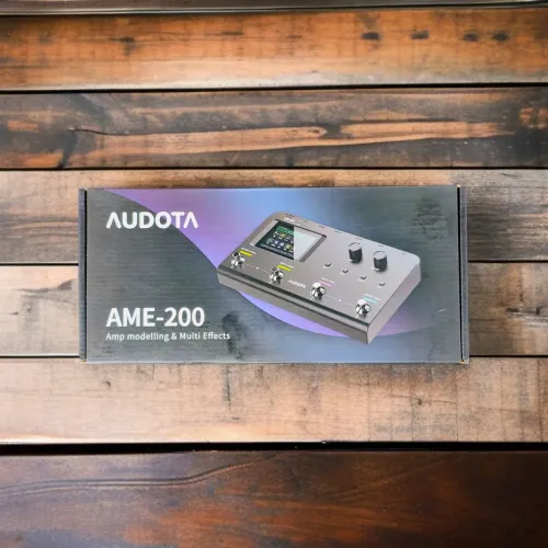 Pedaleira Audota AME-200 aceita captura NAM