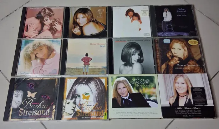 CD Bárbara Streisand Lote 12 Discos Original