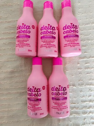 Shampoo para cabelos 300 ml novos últimas unidades