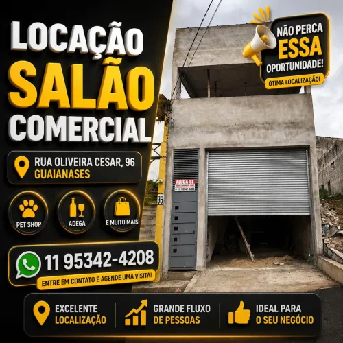 Salão comercial