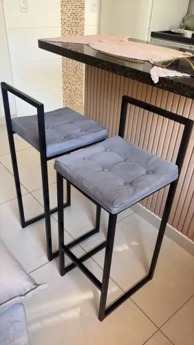 Par de Banquetas Cozinha Americana