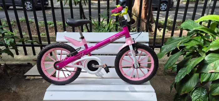 Bicicleta infantil Btwin Rosa Aro 16