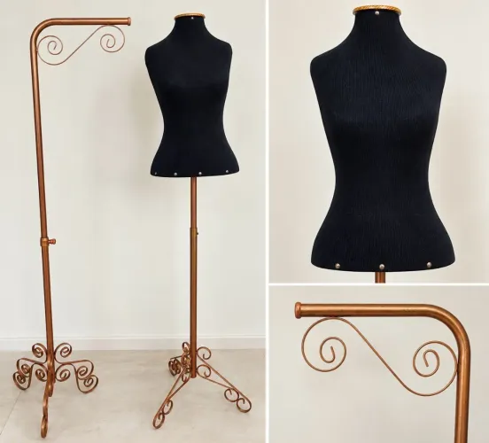 Busto costura + Pedestal vintage
