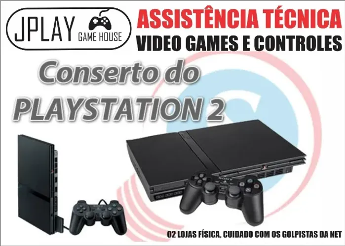 Ps2 - Playstation 2 - Conserto e serviços