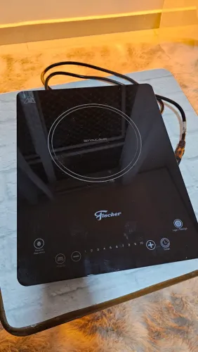 Cooktop Fischer 1 Boca Indução Mesa em Vitrocerâmica Preto 127V (26884-59096)