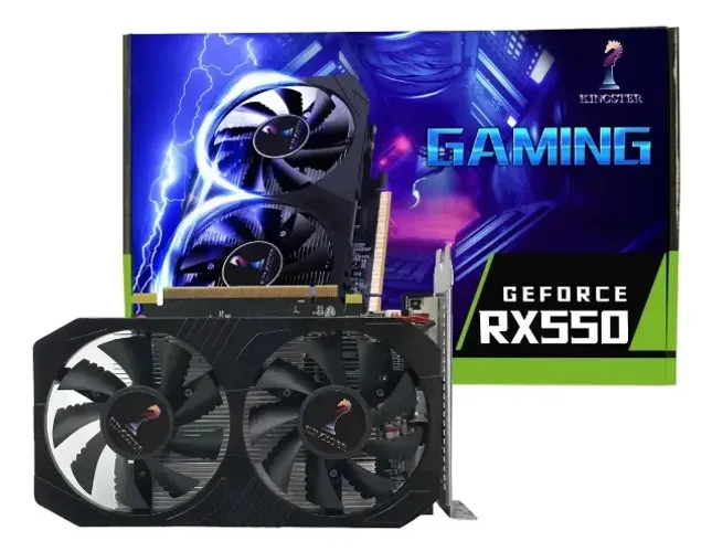 Placa De Video Rx 550 4gb - Kingster