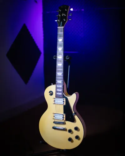 Guitarra Elétrica Shelter Nashville LP + Malagoli HB4 e HB5