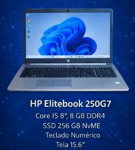 Notebook HP Elitebook 250G7 Semi Novo Garantia e NF