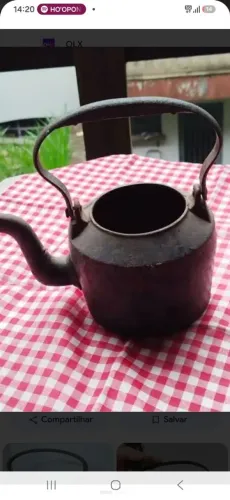 Chaleira antiga ,peça rara