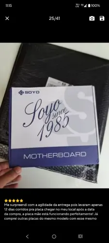 Placa x99 DDR4 soyo+ processador Xeon e52650 v3