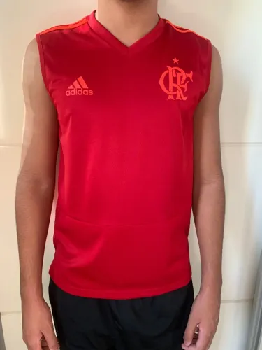 Regata Flamengo Adidas Original Tamanho P - ClimaCool | Excelente Estado