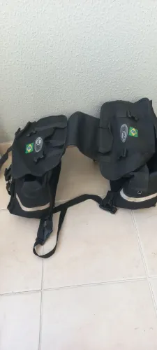 Bolsa moto alforges laterais
