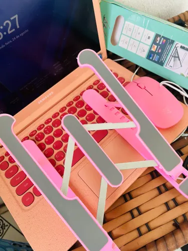 Notebook Samsung rosa