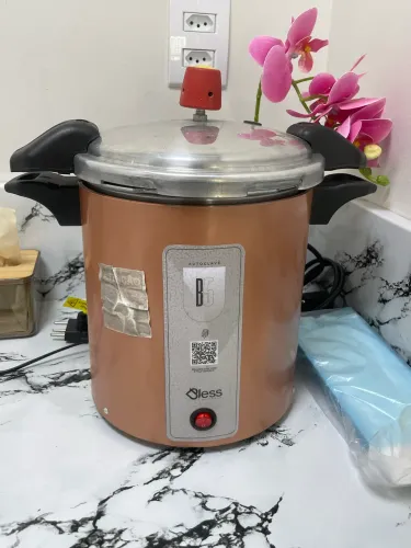 Autoclave Analógica Bless B5 (5 litros) + agua destilada 5L e envelope auto selante (50)