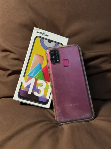 Samsung Galaxy M31 128GB + Caixa e Capinha 