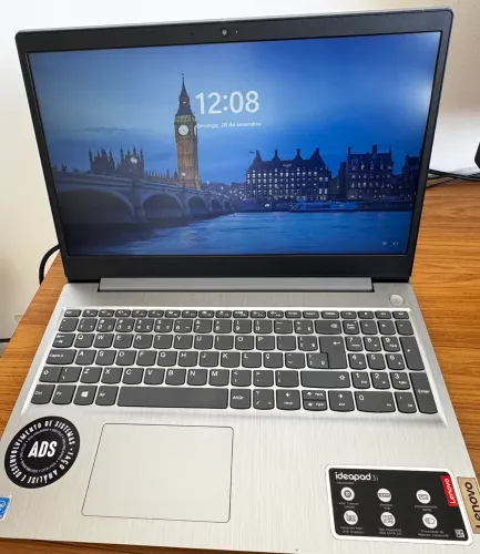 Notebook Lenovo IDEAPAD 3 - Tela 15,6