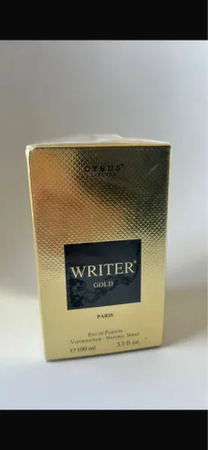 Perfume árabe writer gold masculino