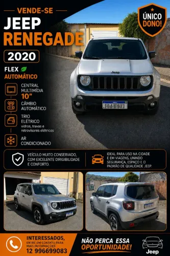 Jeep Renegade 1.8 4X2 Flex 16V Aut. 2020