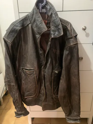 Jaqueta de Couro Wrangler