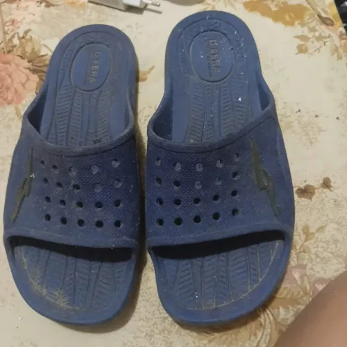 Chinelo Slide Masculino D?Fera - Azul - Tam 37/38