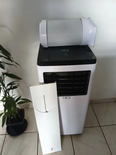 Ar condicionado portátil hq semi novo 10.500 btu