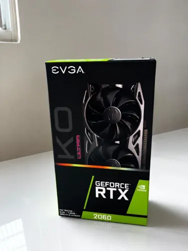Placa de Vídeo EVGA RTX 2060 KO ULTRA 6GB GDDR6